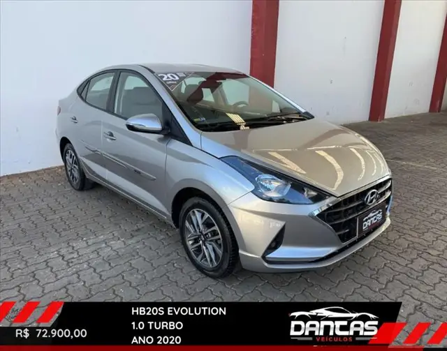 Carro Hyundai HB20S 2020 1.0 TGDI FLEX EVOLUTION AUTOMÁTICO