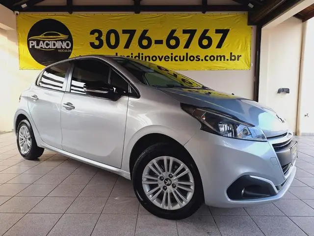 Carro Peugeot 208 2019 Inconcert 1.6 16V (Flex) (Aut)