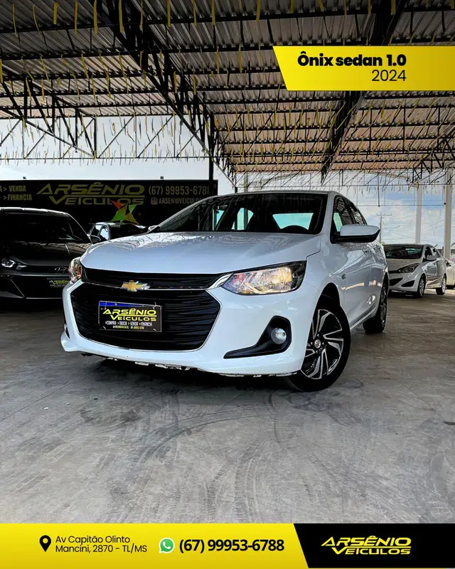 Carro Chevrolet Onix Plus 2024 LT 1.0