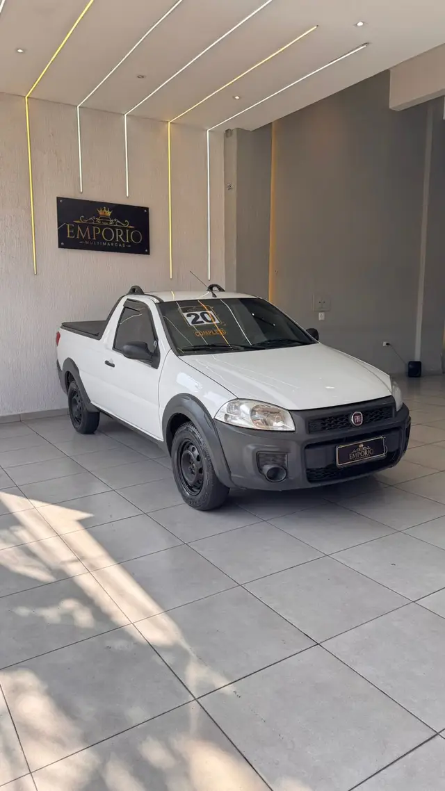 Carro Fiat Strada 2020 Hard Working 1.4 (Flex) (Cabine Simples)