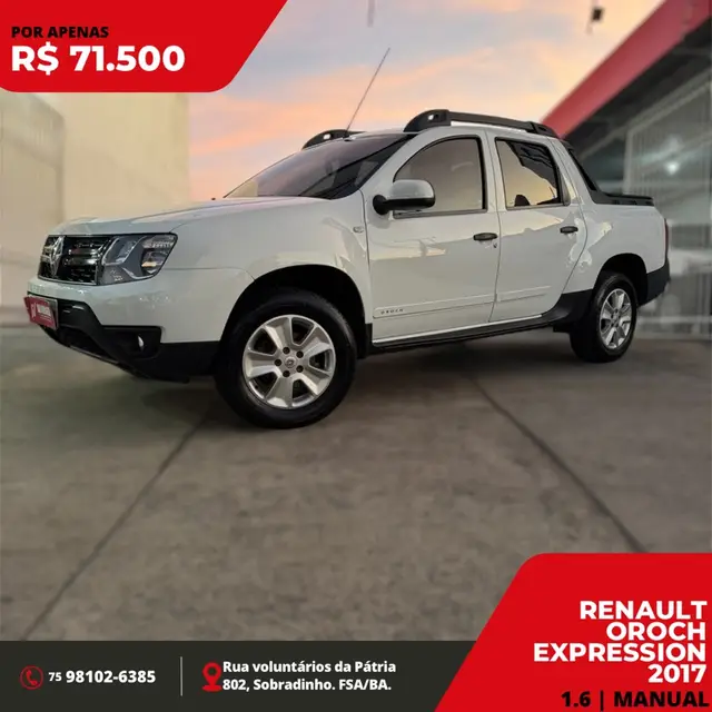 Carro Renault Duster Oroch 2017 1.6 16V SCe Express (Flex)