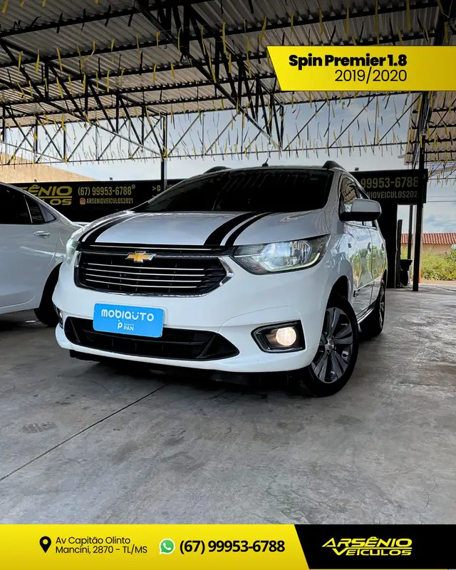 Carro Chevrolet Spin 2020 Premier 7S 1.8 (Flex)
