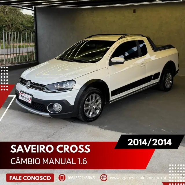 Carro Volkswagen Saveiro 2014 Saveiro CROSS 1.6 Mi Total Flex 8V CE