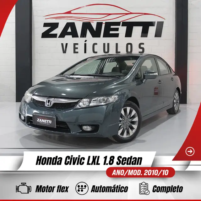 Carro Honda Civic 2010 New  LXL 1.8 16V i-VTEC (Flex)