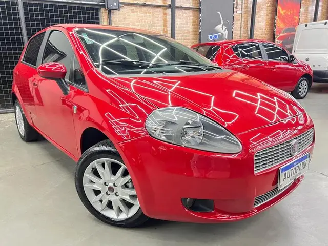 Carro Fiat Punto 2012 ATTRACTIVE ITALIA 1.4 F.Flex 8V 5p