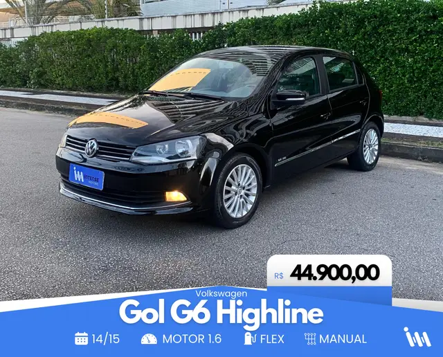 Carro Volkswagen Gol 2015 1.6 VHT Highline (Flex)