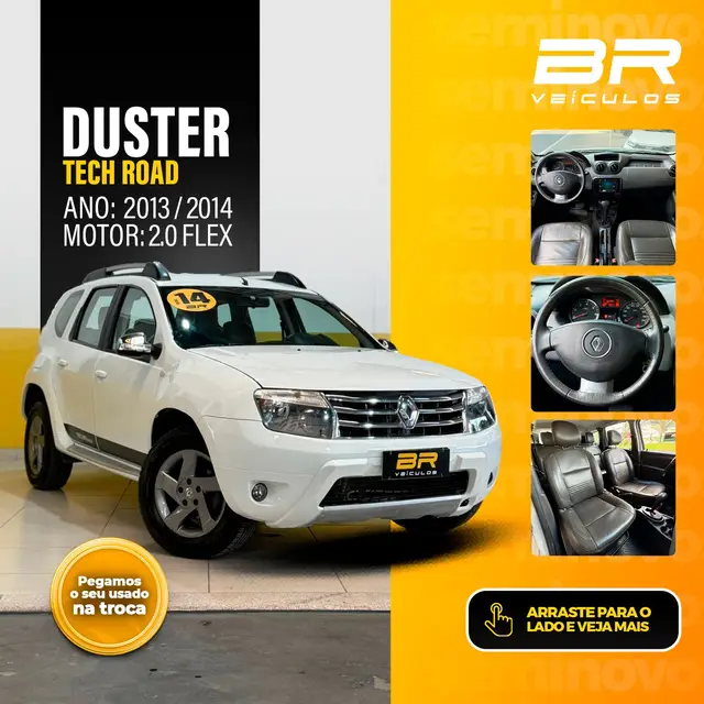 Carro Renault Duster 2014 2.0 16V Tech Road II (Aut) (Flex)