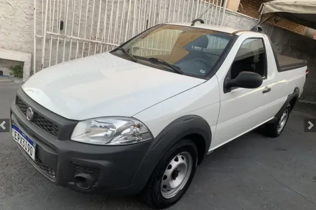 Carro Fiat Strada 2019 Hard Working 1.4 (Flex) (Cabine Simples)