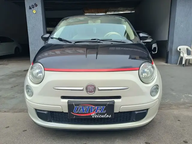 Carro Fiat 500 2012 Cult 1.4 8V