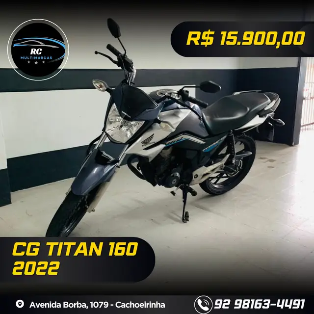 Carro Honda CG 160 2022 Titan