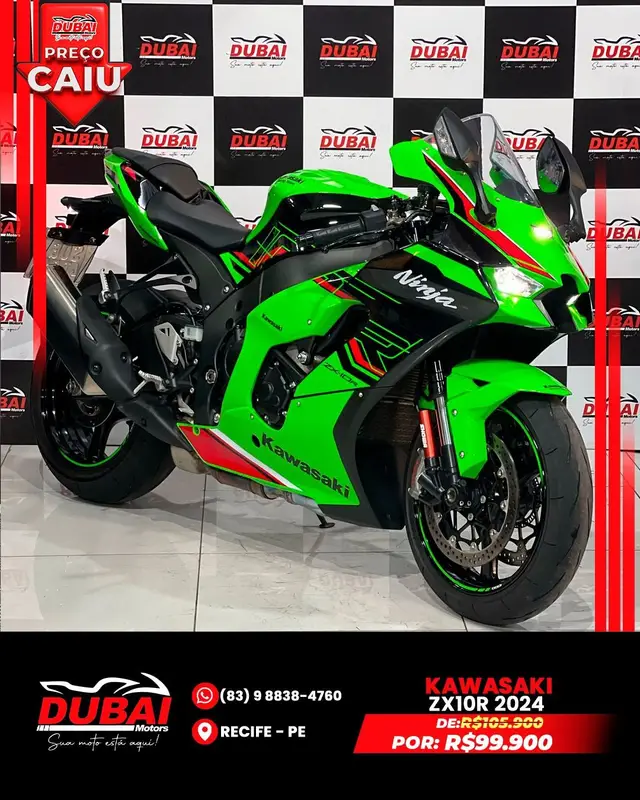 Carro Kawasaki Ninja 2024 ZX-10R (ABS)
