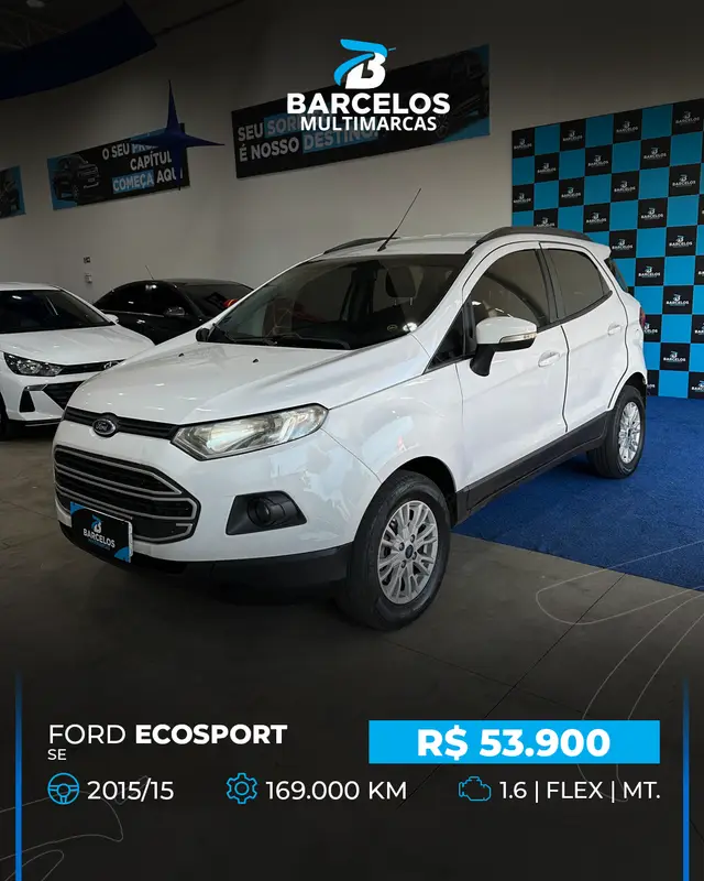 Carro Ford EcoSport 2015 Ecosport SE 1.6 16V (Flex)