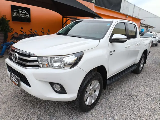 Carro Toyota Hilux Cabine Dupla 2017 Hilux 2.7 SRV CD 4x2 (Flex) (Aut)