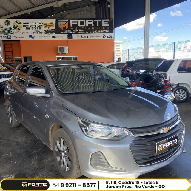 Carro Chevrolet Onix 2021 LT 1.0 Turbo (Flex) (Aut)