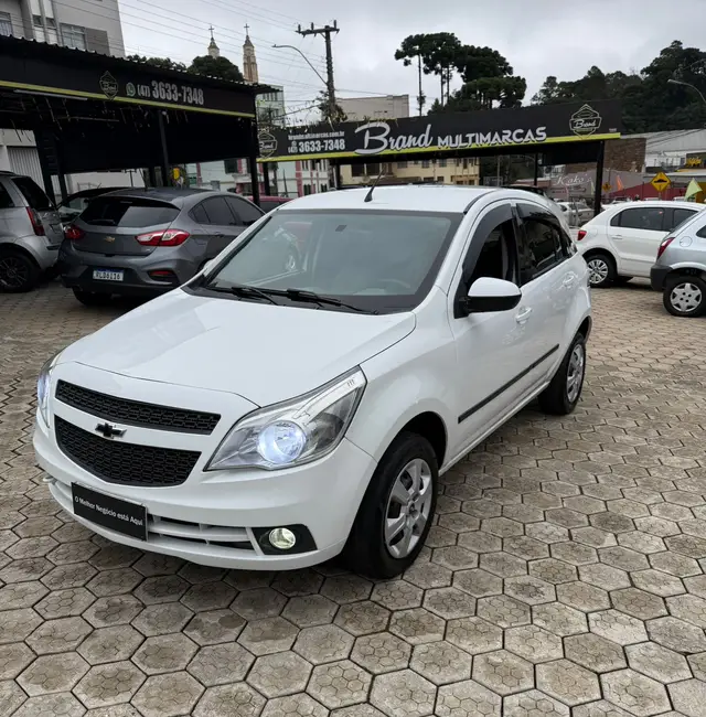 Carro Chevrolet Agile 2012 LT 1.4 8V (Flex)