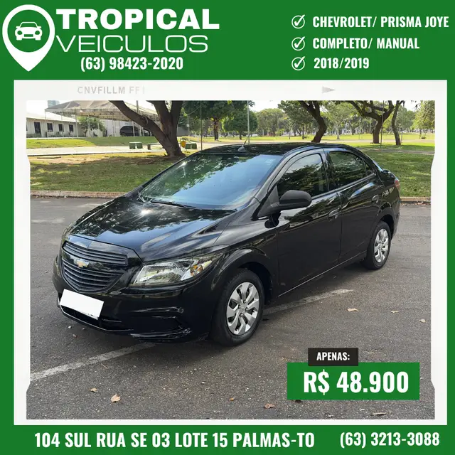 Carro Chevrolet Prisma 2019 1.0 Joy SPE/4