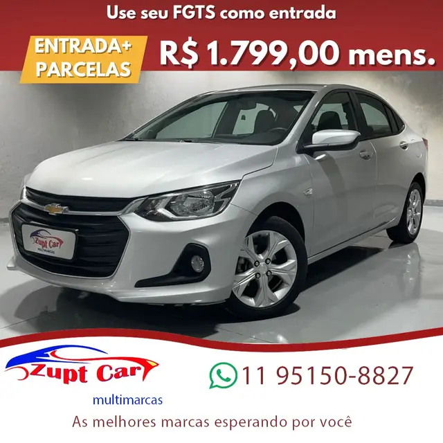 Carro Chevrolet Onix Plus 2023 LT 1.0