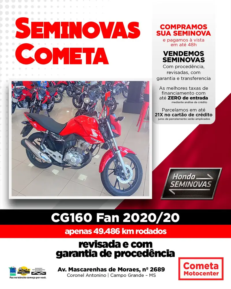Honda CG 160 Fan
