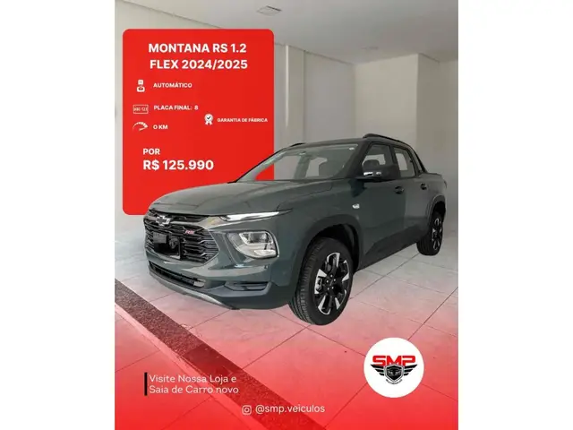 Carro Chevrolet Montana 2025 Premier 1.2 Turbo (Aut.)