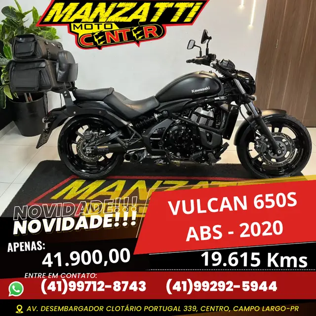 Carro Kawasaki Vulcan 2020 S 650
