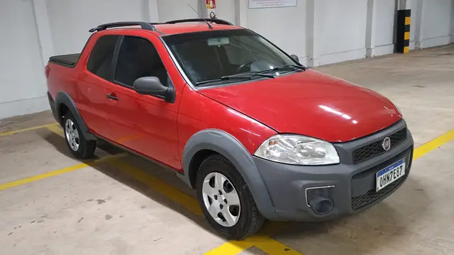 Carro Fiat Strada 2015 Working 1.4 (Flex) (Cabine Dupla)