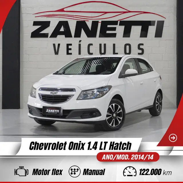 Carro Chevrolet Onix 2014 1.4 LT SPE/4