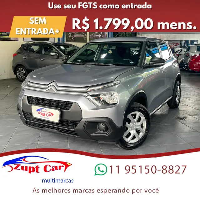 Carro Citroën C3 2024 Live Pack 1.0