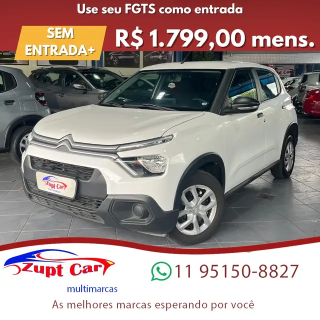 Carro Citroën C3 2024 Live Pack 1.0