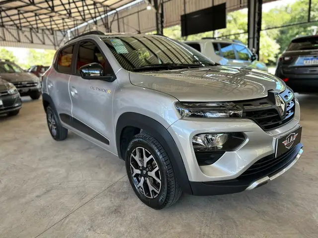 Carro Renault Kwid 2024 Outsider 1.0 12v SCe (Flex)