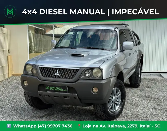 Carro Mitsubishi L200 Triton Outdoor 2008 L 200 Outdoor HPE 4x4 2.5 (cab. dupla)
