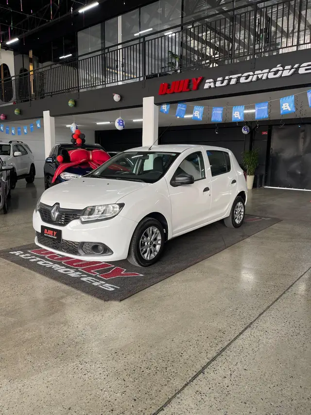 Carro Renault Sandero 2018 Authentique 1.0 12V SCe (Flex)