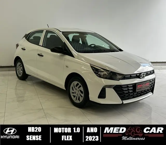 Carro Hyundai HB20 2024 Sense 1.0 (Mec.)
