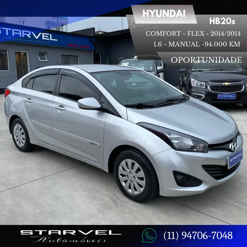 Hyundai HB20S 1.6 Comfort Plus (Flex)