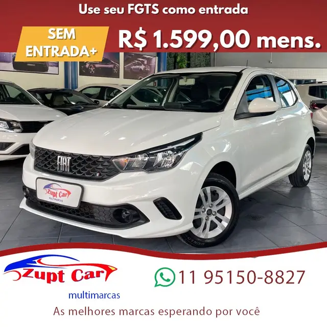 Carro Fiat Argo 2022 1.0