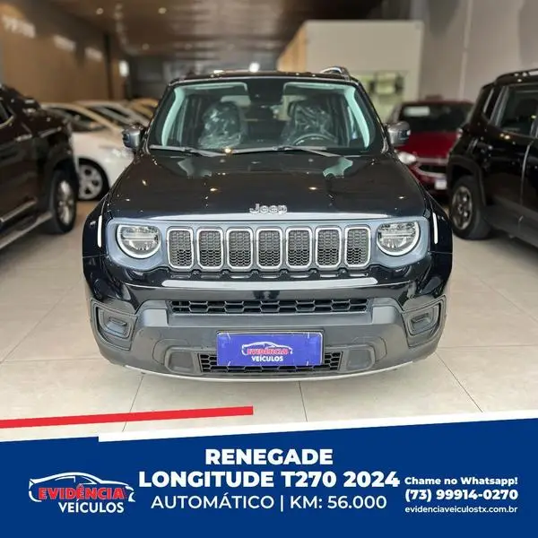 Carro Jeep Renegade 2024 Longitude T270 1.3 Turbo 4x2