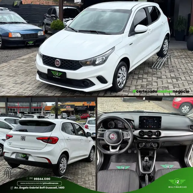 Carro Fiat Argo 2019 Drive 1.0 Firefly (Flex)