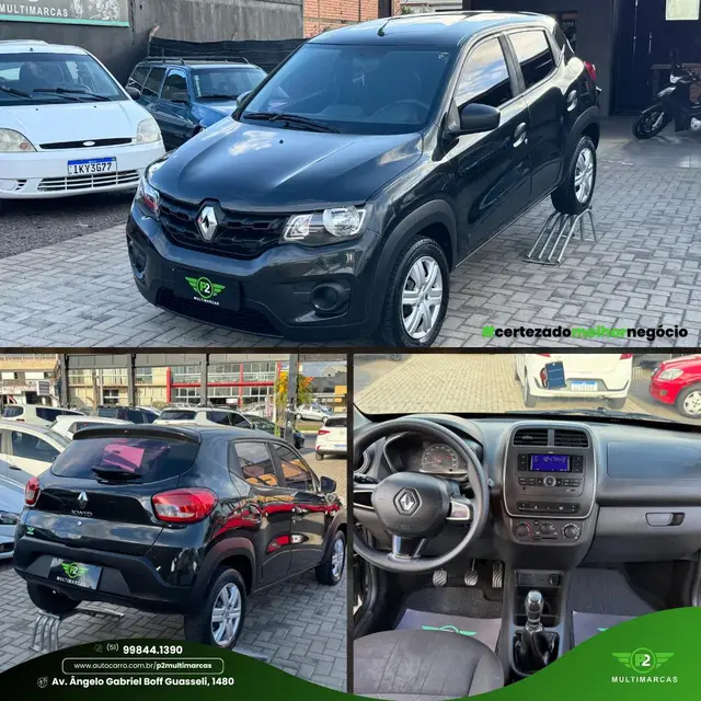 Carro Renault Kwid 2020 Zen 1.0 12v SCe (Flex)