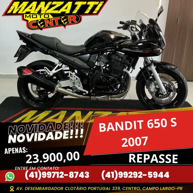 Carro Suzuki Bandit 650S 2007 Bandit 650 S