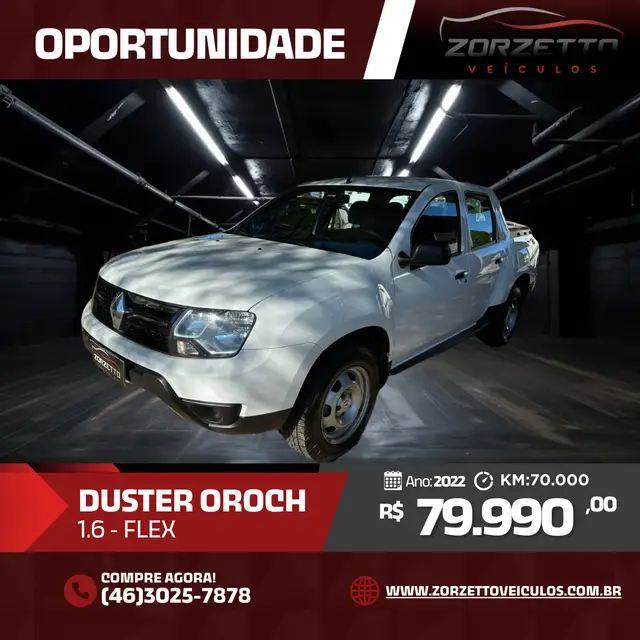Carro Renault Duster Oroch 2022 1.6 16V SCe Express (Flex)