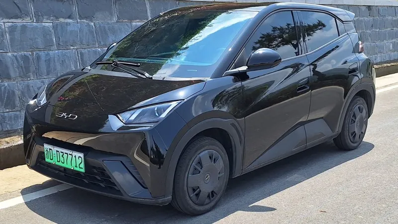 BYD Dolphin Mini: completo no Brasil e vendido com calotas na China