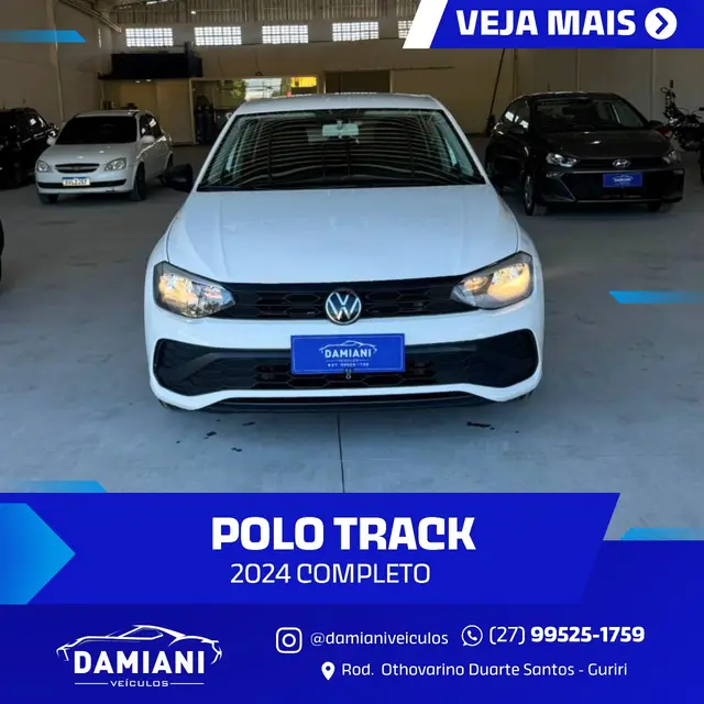 Carro Volkswagen Polo 2024 Track 1.0 Flex 12V 5p
