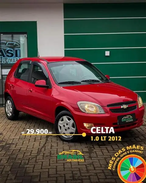 Carro Chevrolet Celta 2012 LS 1.0 (Flex) 2p