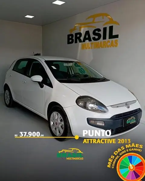 Carro Fiat Punto 2013 Attractive 1.4 (Flex)