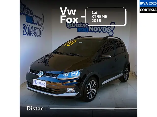 Carro Volkswagen Fox 2018 1.6 MSI Xtreme (Flex)