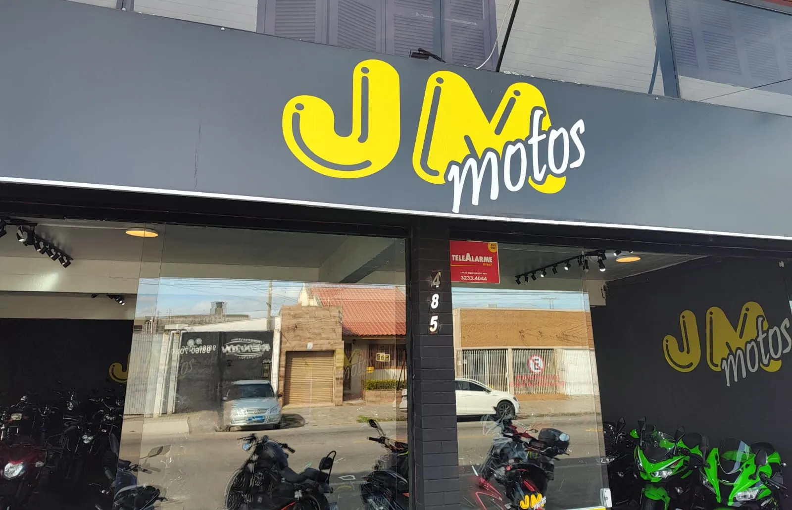 Fachada da loja JM Motos - Rio Grande - RS