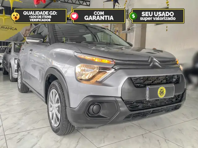 Carro Citroën C3 2023 Live Pack 1.0 (Flex)