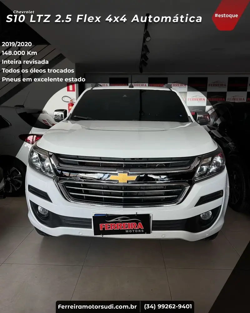 Chevrolet S10 Cabine Dupla S10 2.5 ECOTEC SIDI LTZ 4WD (Cabine Dupla) (Aut)