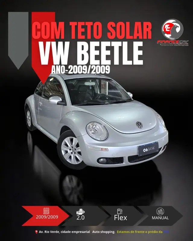 Carro Volkswagen New Beetle 2009 2.0 (Aut)