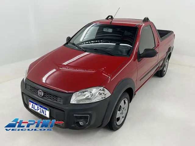 Carro Fiat Strada 2017 Hard Working 1.4 (Flex) (Cabine Simples)