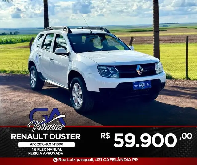 Carro Renault Duster 2016 1.6 16V Dynamique (Flex)